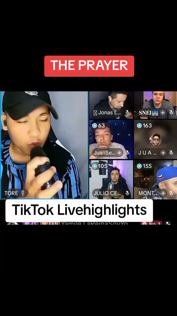 THE PRAYER

 #livesing 