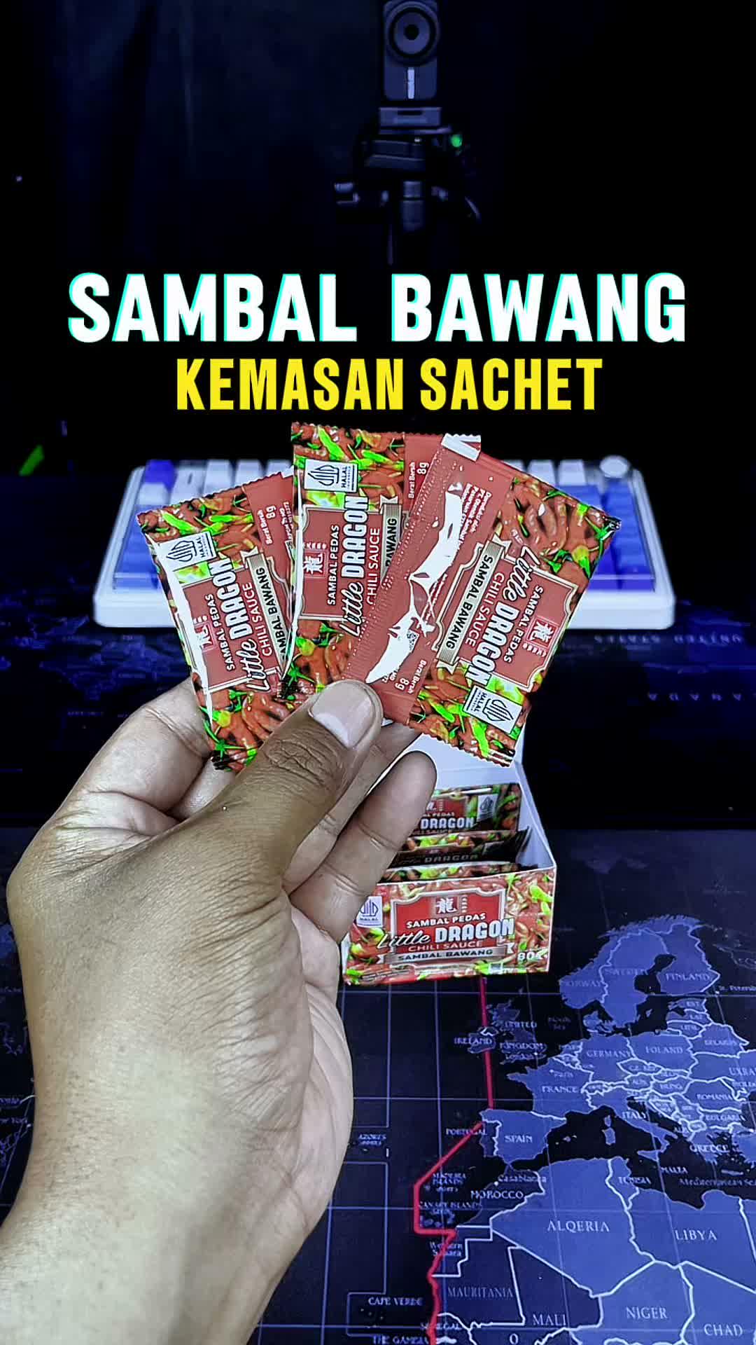 Sambal bawang terbaru kemasan sachet dari little dragon. 

#sambalbawang #sambalpedas #sambalindonesia #littledragon #sambal 