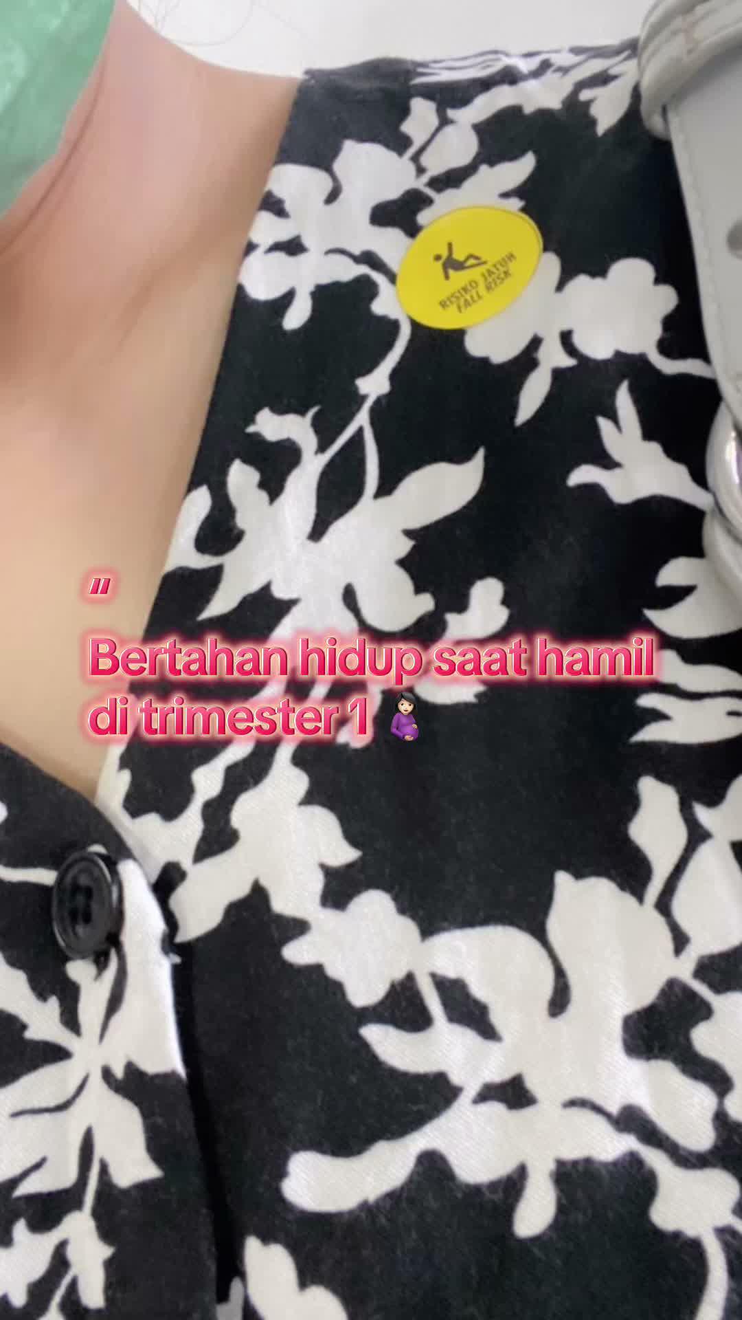 bertahan hidup di trimester 1 kehamilan  #videoedukasi 