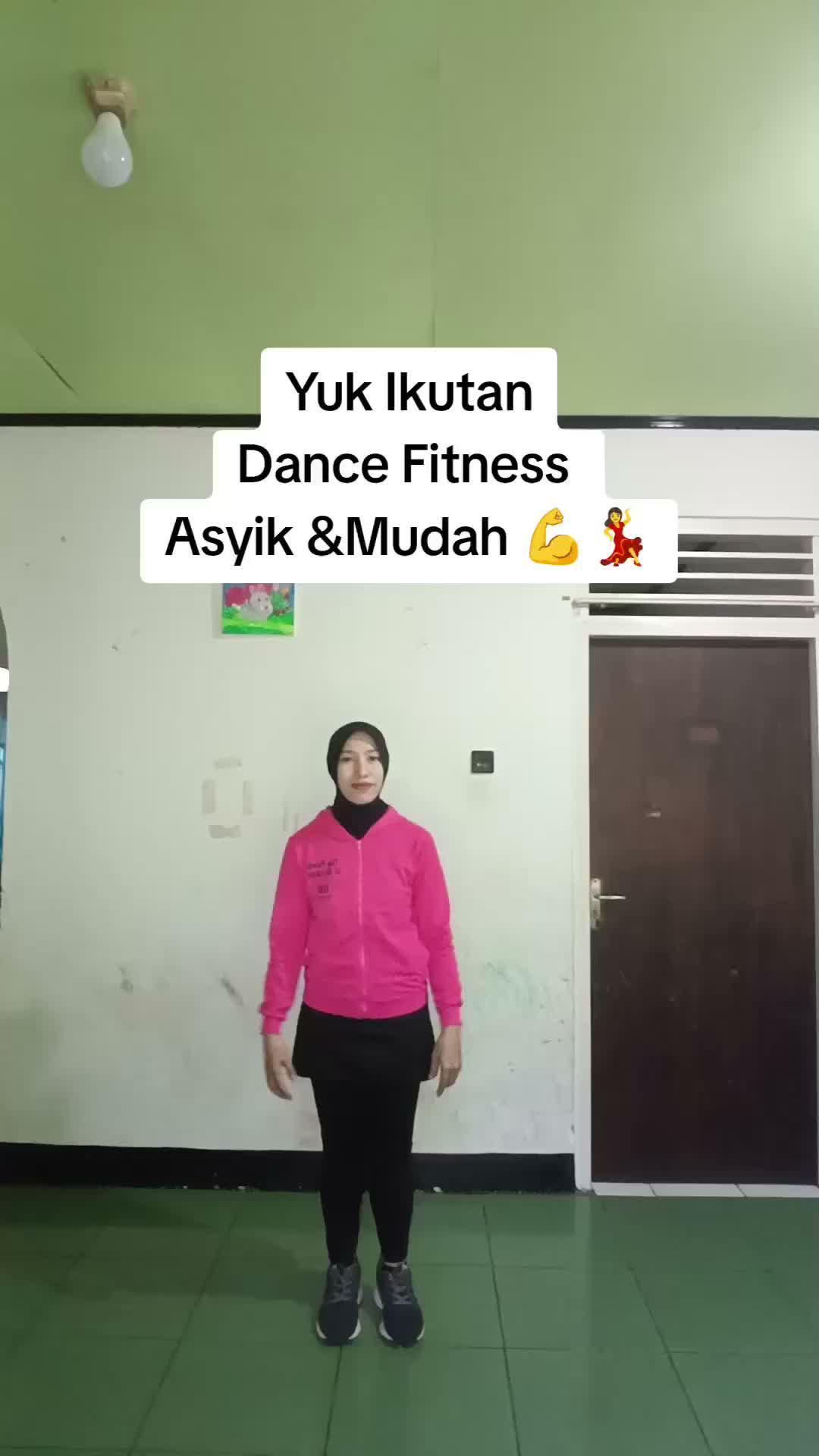 Asyik dan mudah ???? #dancefitness #olahraga #dirumahaja 