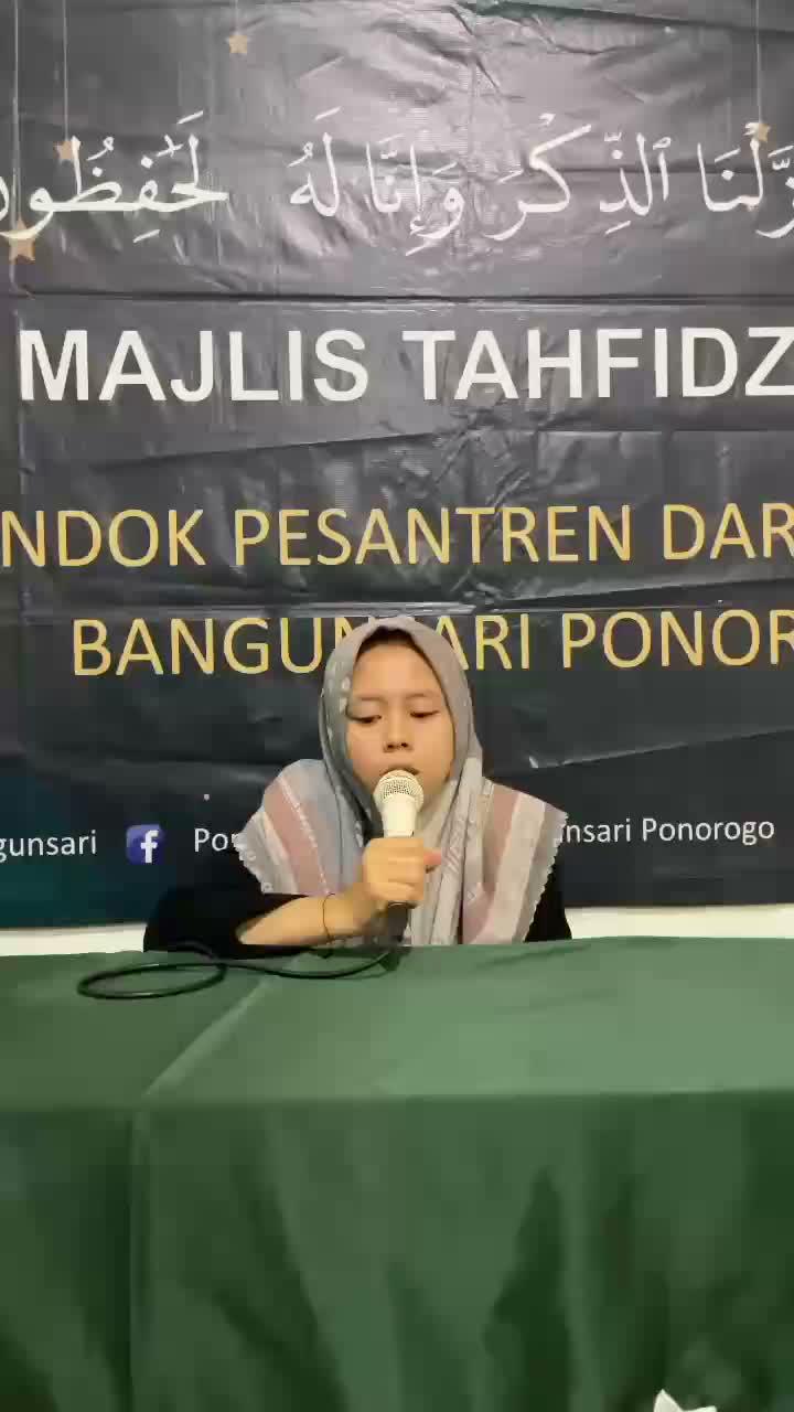 Alhamdulillah Ujian Tahfidzul Qur'an saudari fina dari jambi, doakan semoga lancar, dan manfaat hafalan nya