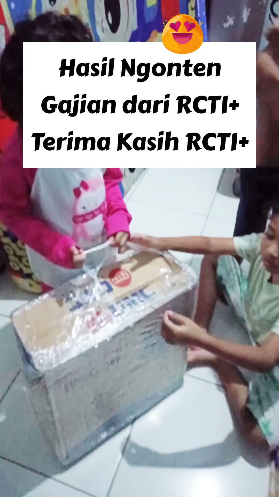Hasil Ngonten, Gajian dari RCTI+, TerimaKasih Rcti+.
#RCTIPlus #HOTrctiplus #Duniaanakanak #Edukasianak #Videoanakanak #fyp #fypシ #fypシ゚vira