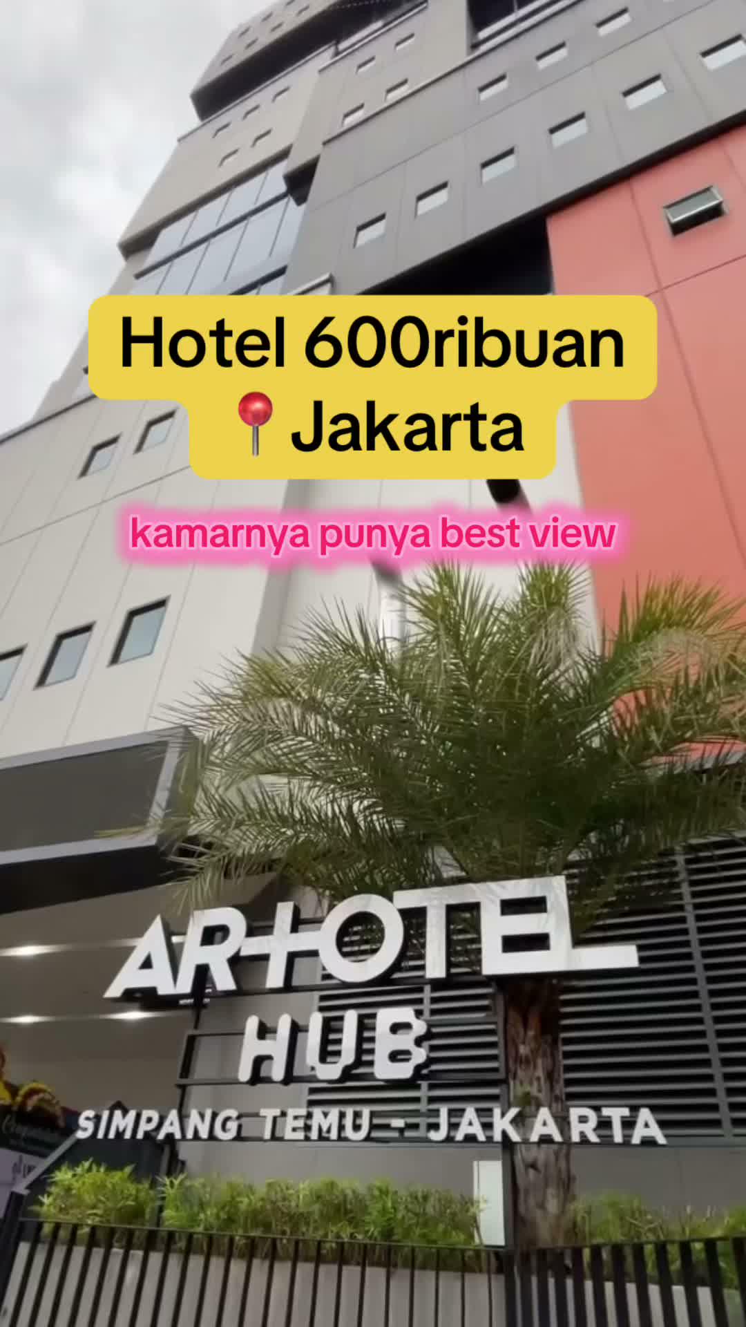 salah 1 hotel di Jakarta yg kamarnya punya best view  #reviewmakanan  #rekomendasihotel