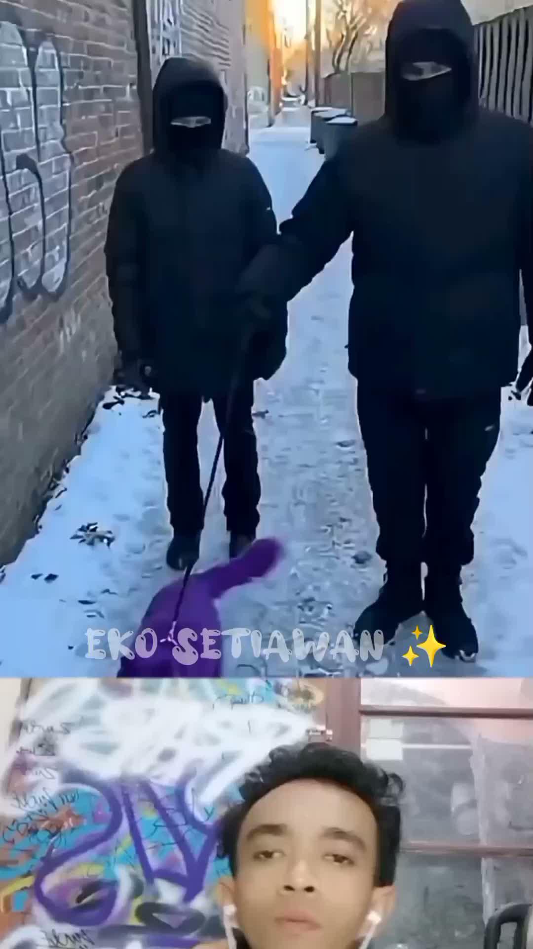 kisah kucing ungu yang di culik penjahat 🥺