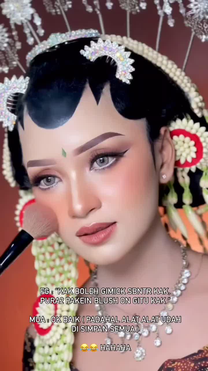 Pengantin sekarang udah kayak model, jago banget #RCTIPlus 