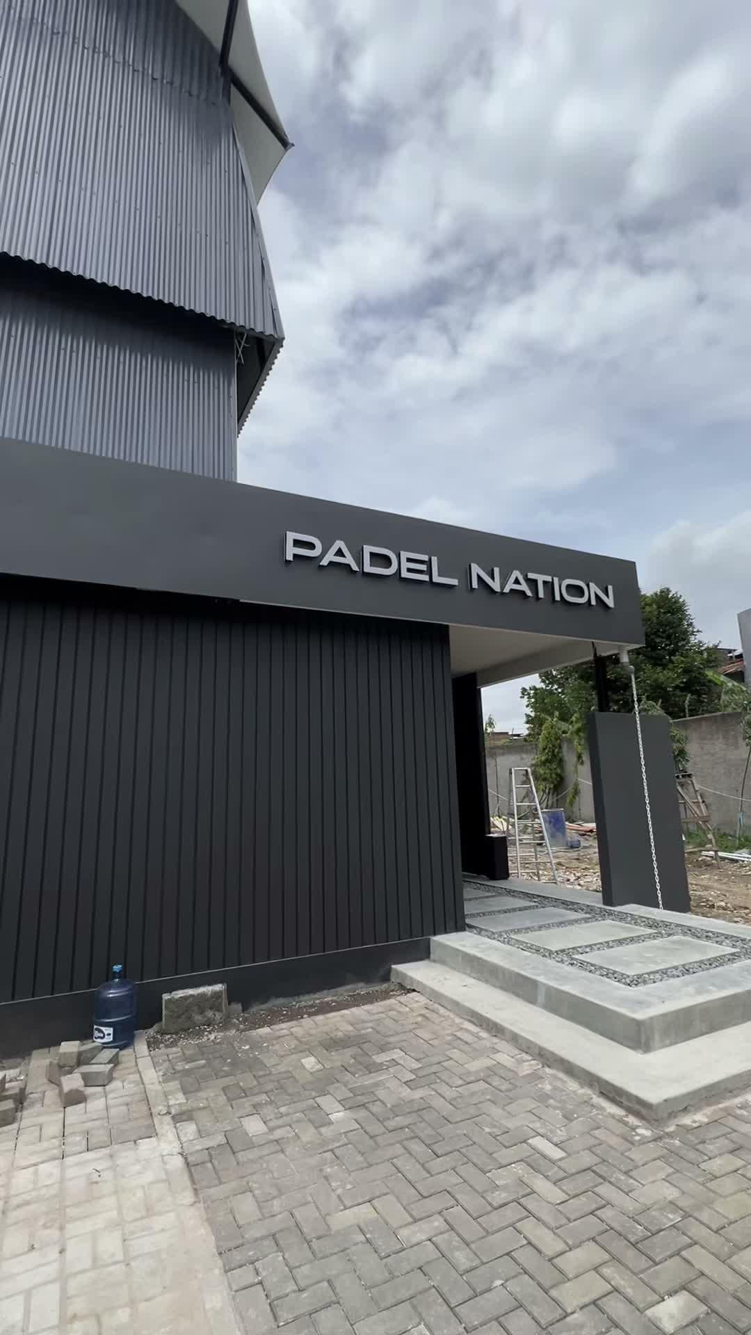New padel court in Bandung