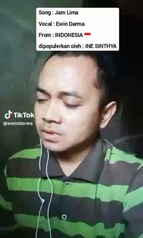 jam lima : Ewin Darma
#inesinthya