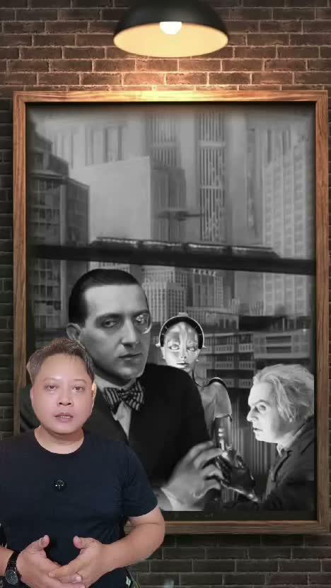 Film Bisu hitam putih Metropolis 1927 karya Fritz Lang menggambarkan dunia pada tahun 2026 #sejarahfilm #metropolis1927 #fritzlang 