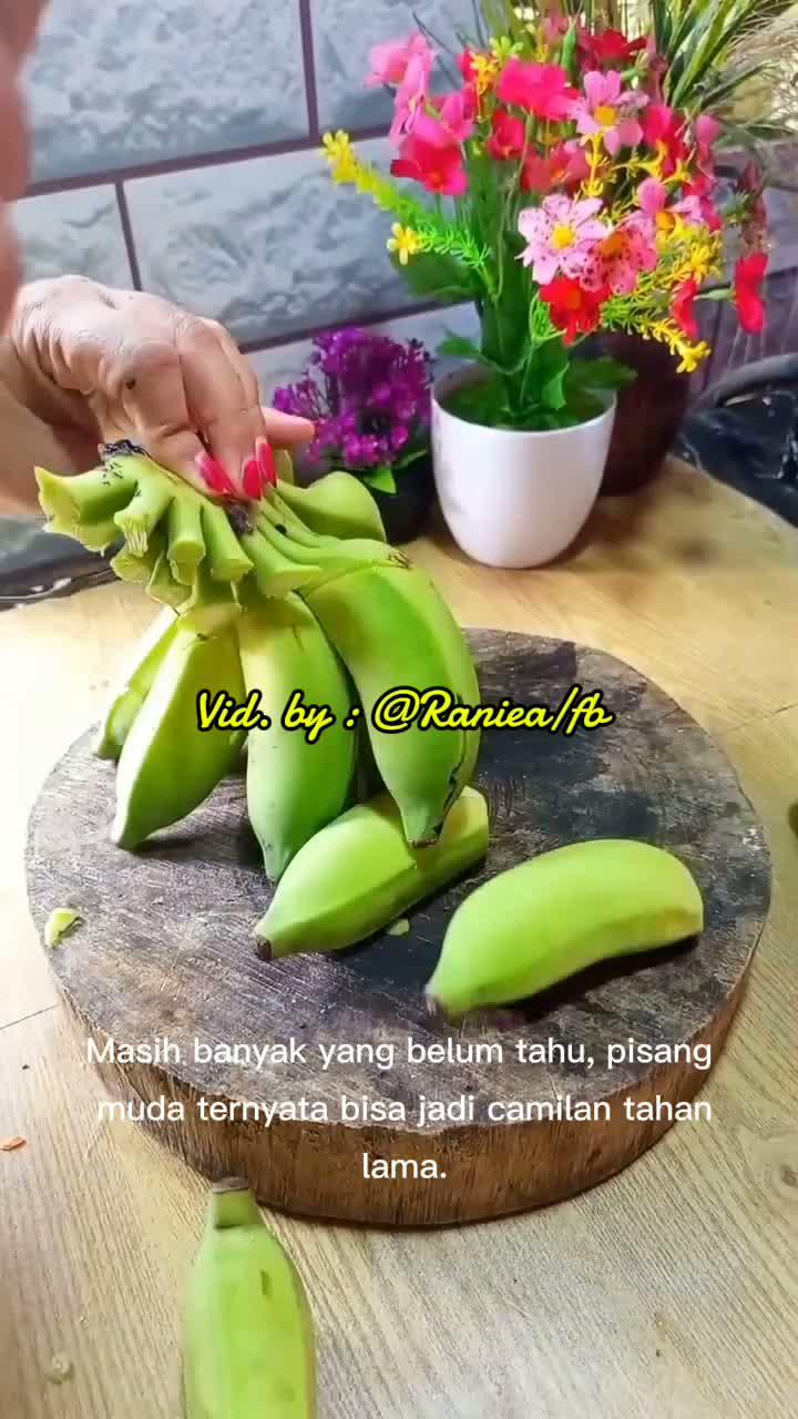 Jangan Remehkan Pisang Muda! Bisa Jadi Lauk & Camilan
