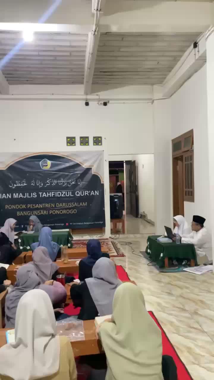 Alhamdulillah Ujian Tahfidzul Qur'an, doakan semoga semuanya lancar ujiannya 