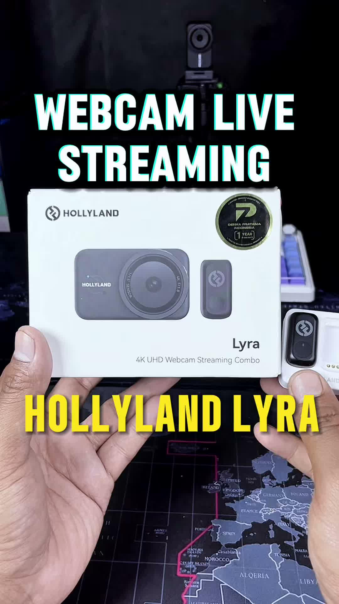 Webcam HOLLYLAND LYRA cocok untuk kebutuhan live streaming.

#hollylandlyra #webcamlivestreaming #hollyland #webcamhollylandlyra #webcam 