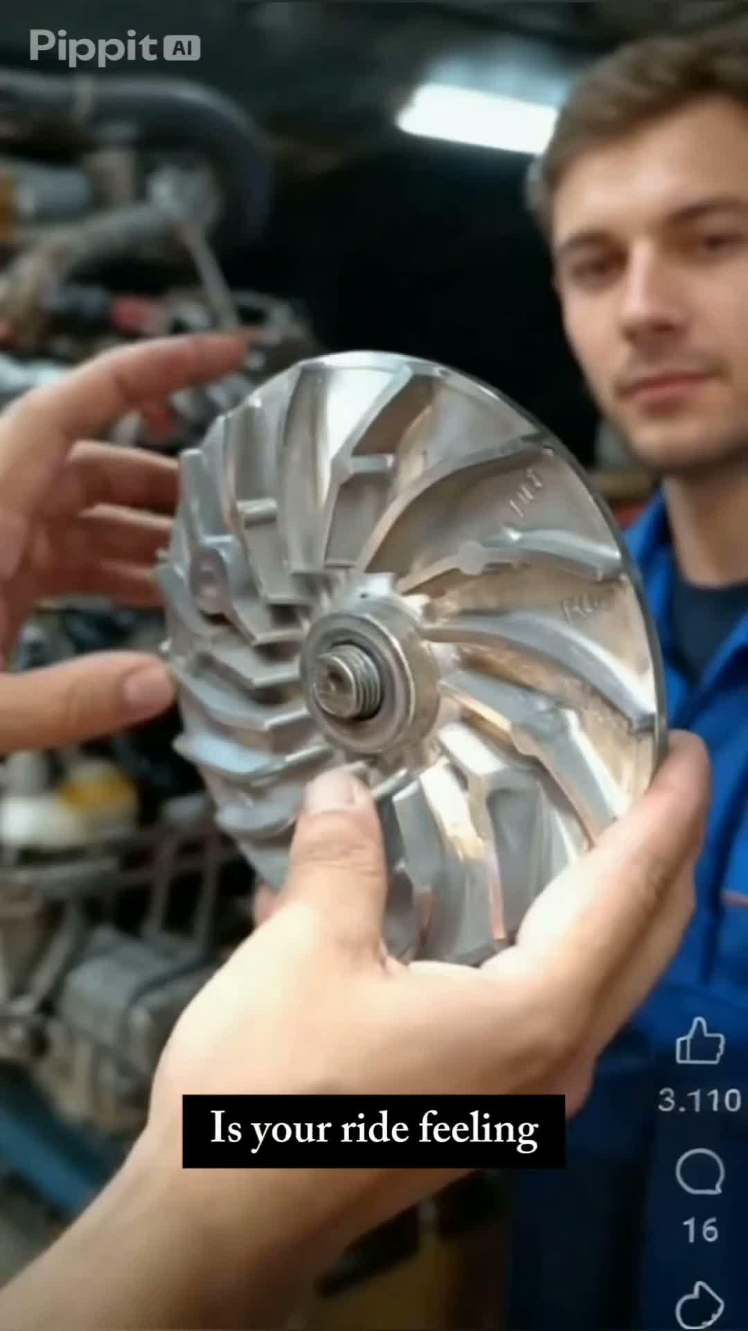 Pemasangan Kipas Cvt