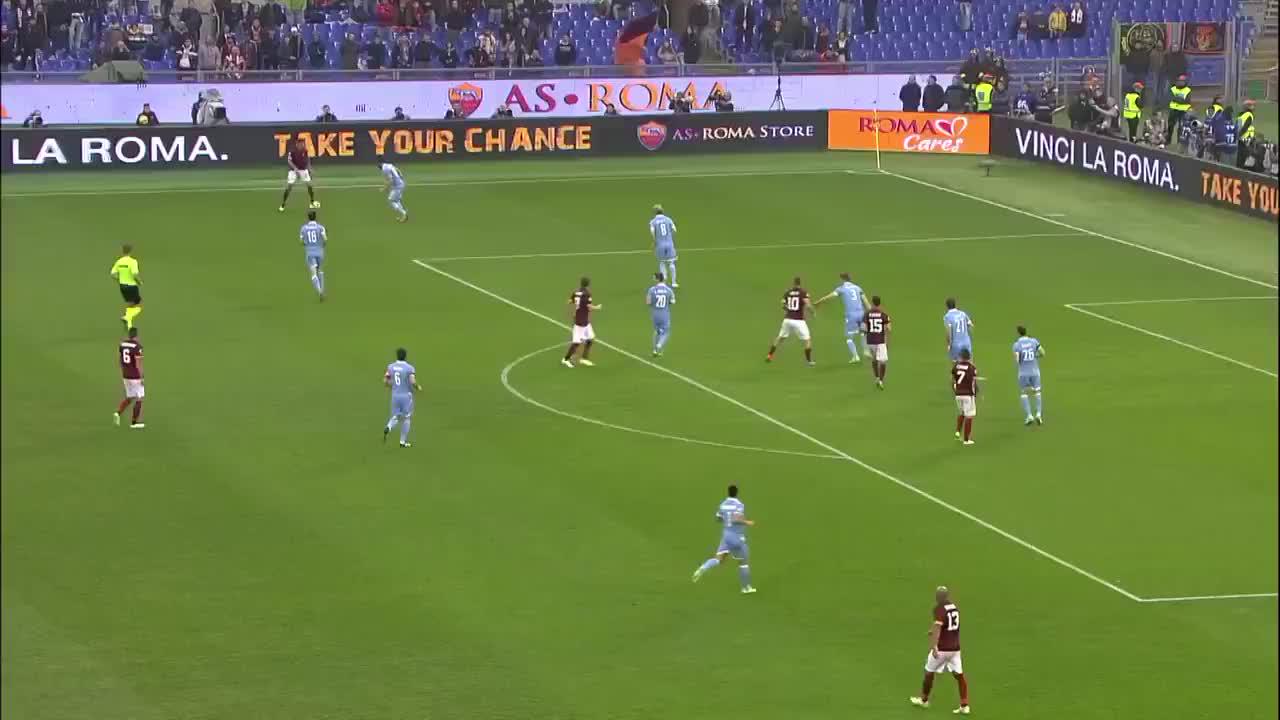 Selebrasi ikonik Pangeran Roma, Francesco Totti 
#Roma
#SerieA
#Legend
#Totti

