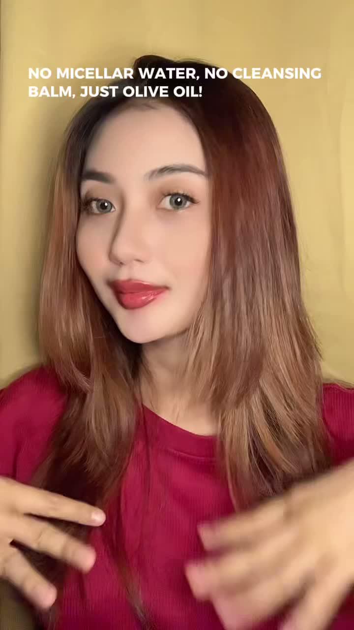 Cuma pake minyak zaitun #hapusmakeup #beauty #chikaaprlaa #19012026