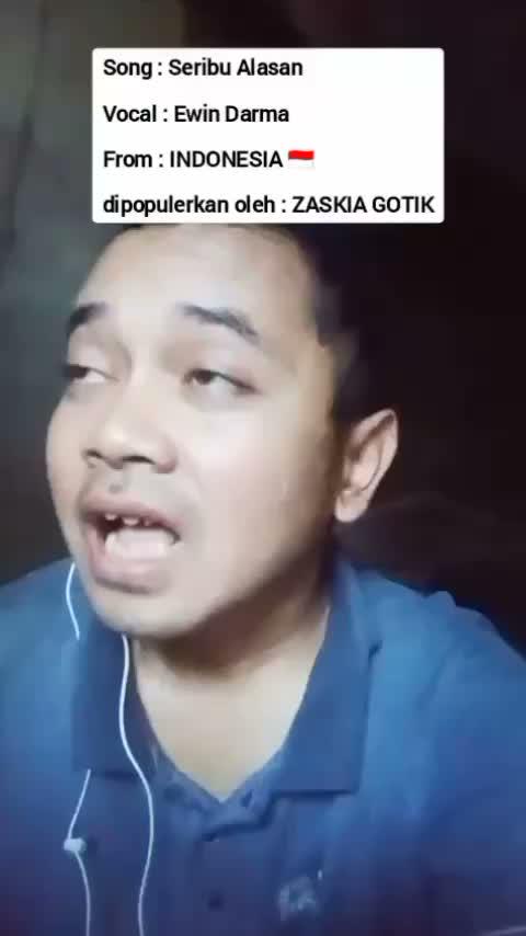 seribu alasan : Ewin Darma
#Zaskiagotik 