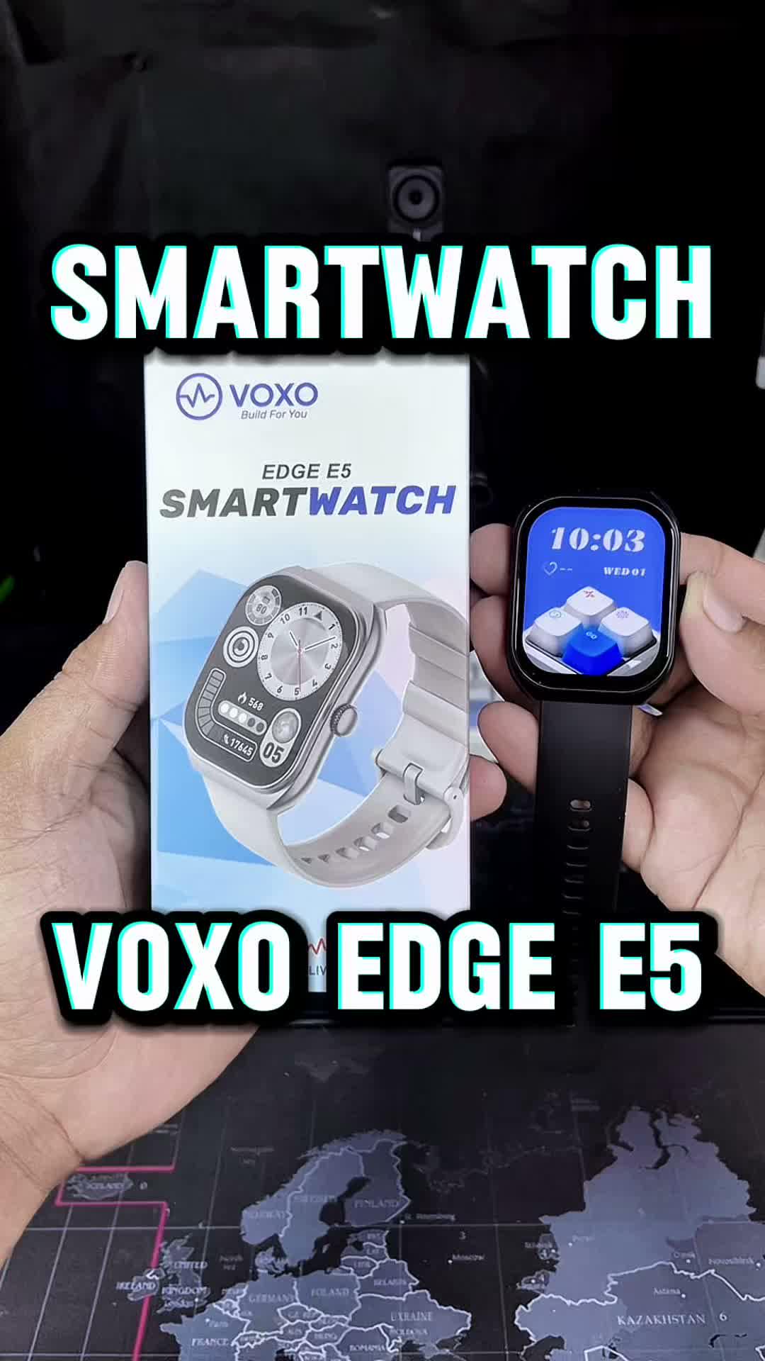 unboxing smartwatch canggih Voxo Edge E5, yang support AI GPT. design layarnya melekung agar tampil lebih elegan dan keren.

#voxoedgee5 #sm