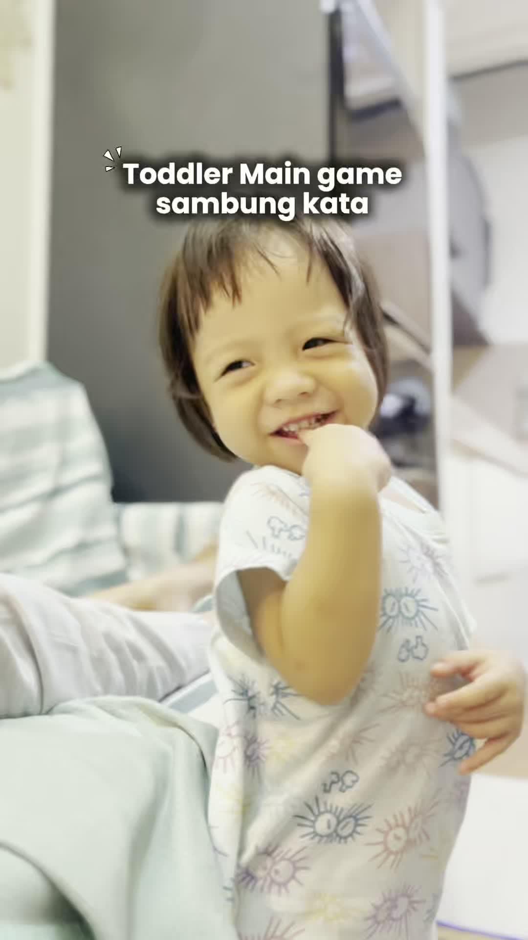 Main game sama toddler ada aja jawabnya ?  #bayilucu #toddler