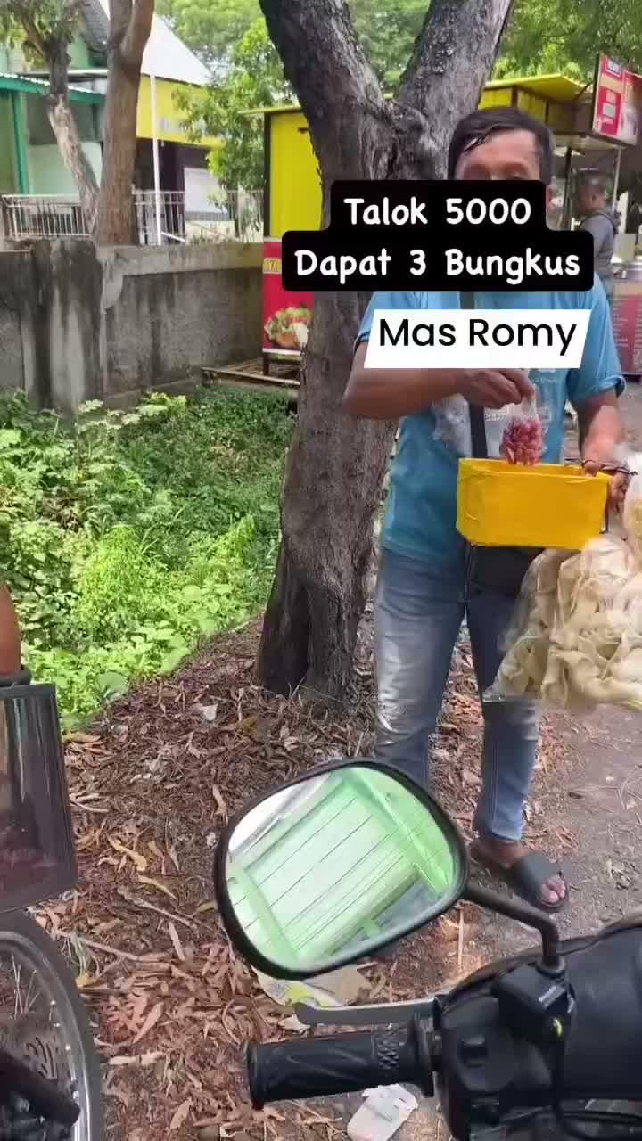 ada yang sudah pernah coba makan talok, makanan masa kecil ini