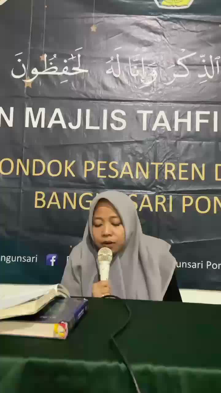 Alhamdulillah Ujian Tahfidzul Qur'an Juz 11-15, saudari Dewi nur mahmudah, semoga bermanfaat dunia dan akhirat aminn 