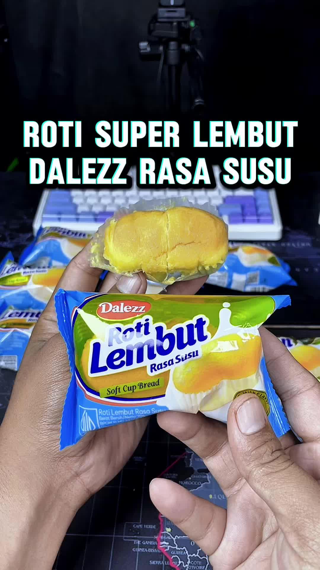 Roti dalezz super lembut rasa susu yang enak dan Cocok dijadikan cemilan ngopi kamu. 

#rotidalezz #rotisuperlembut #rotilembut #rotienak #r