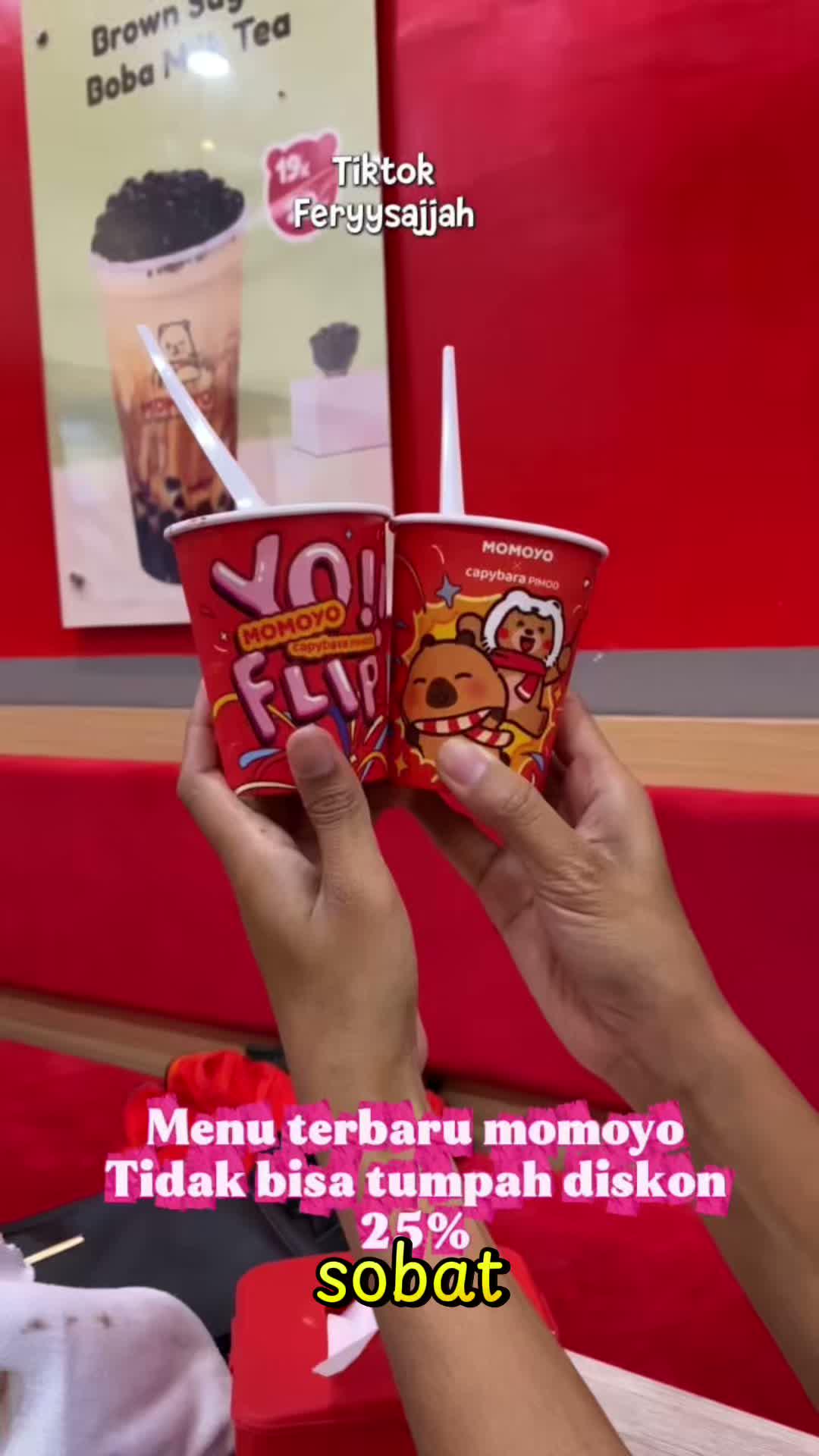 Menu terbaru momoyo cuma ada ditiktokq 