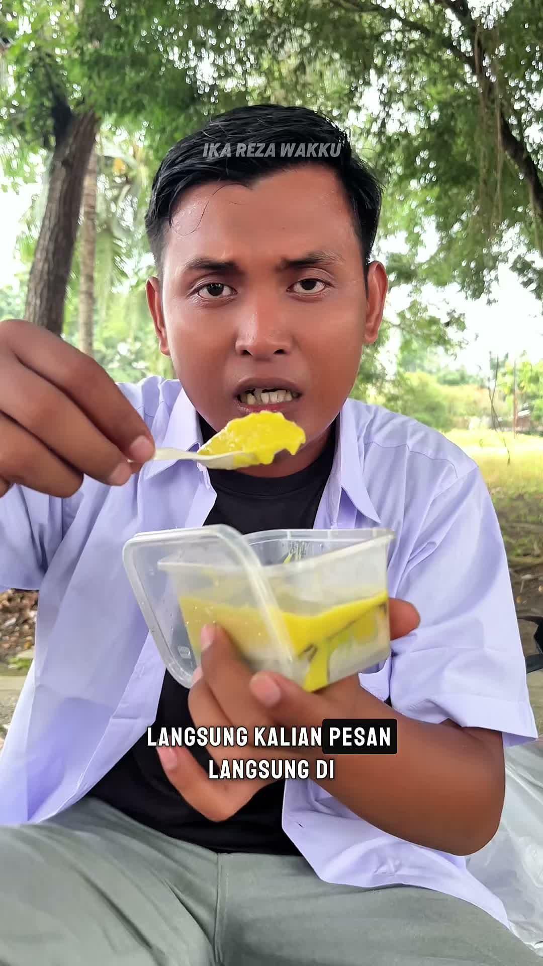 Makan Talam Durian Kiriman Daei Kak Zuhrufi Hayati Wee Mantap Kali Wakku 🤤
.
 #ikarezawakku