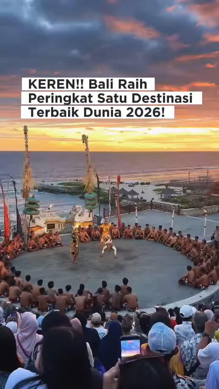 Bali kembali mengharumkan nama Indonesia!   #Bangga  #Indonesia
