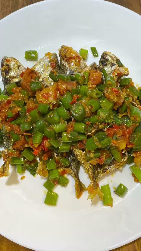 Ikan Selar Sambal Bunga Bawang 😍😍