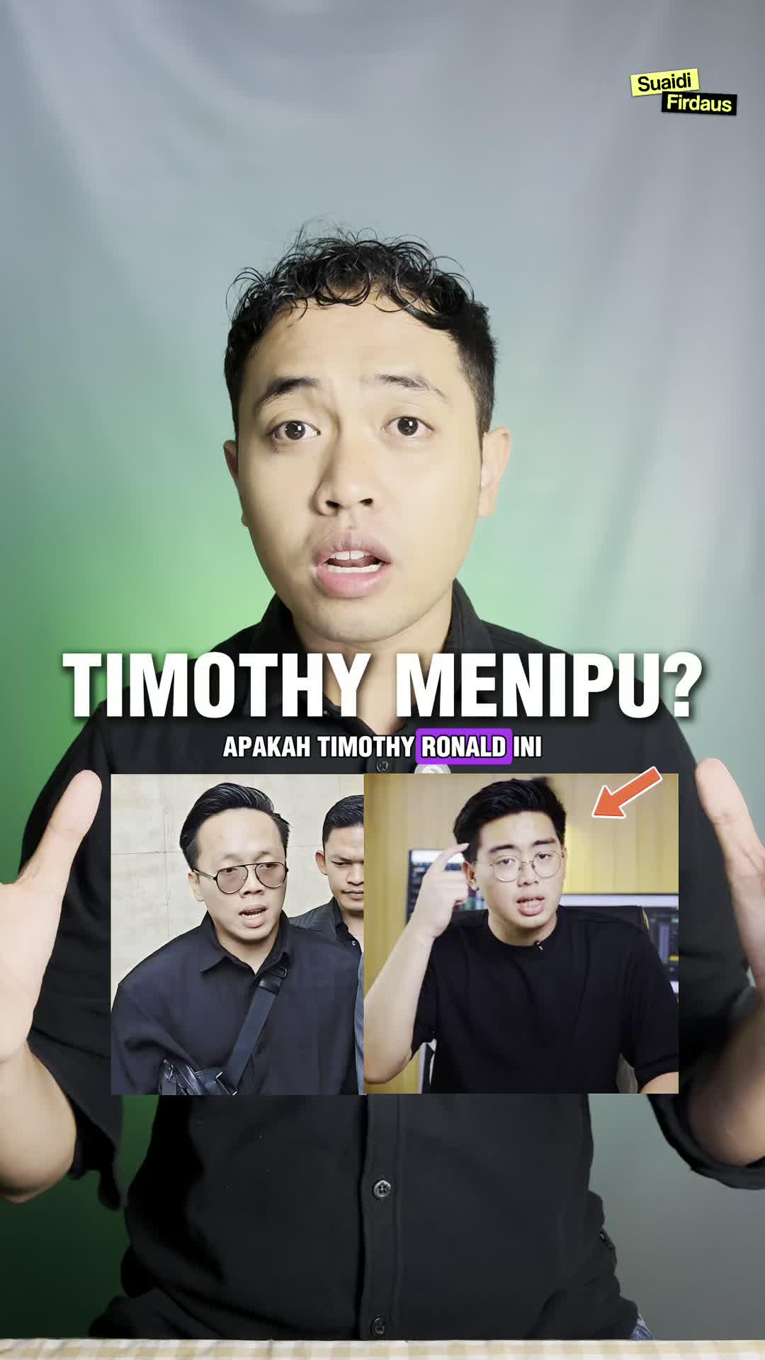 Benarkah Timothy Ronald menipu Murid atau Membernya sendiri dan ia dilaporkan oleh muridnya inisial Younger ke Polisi karena rugi 3 Milliar 