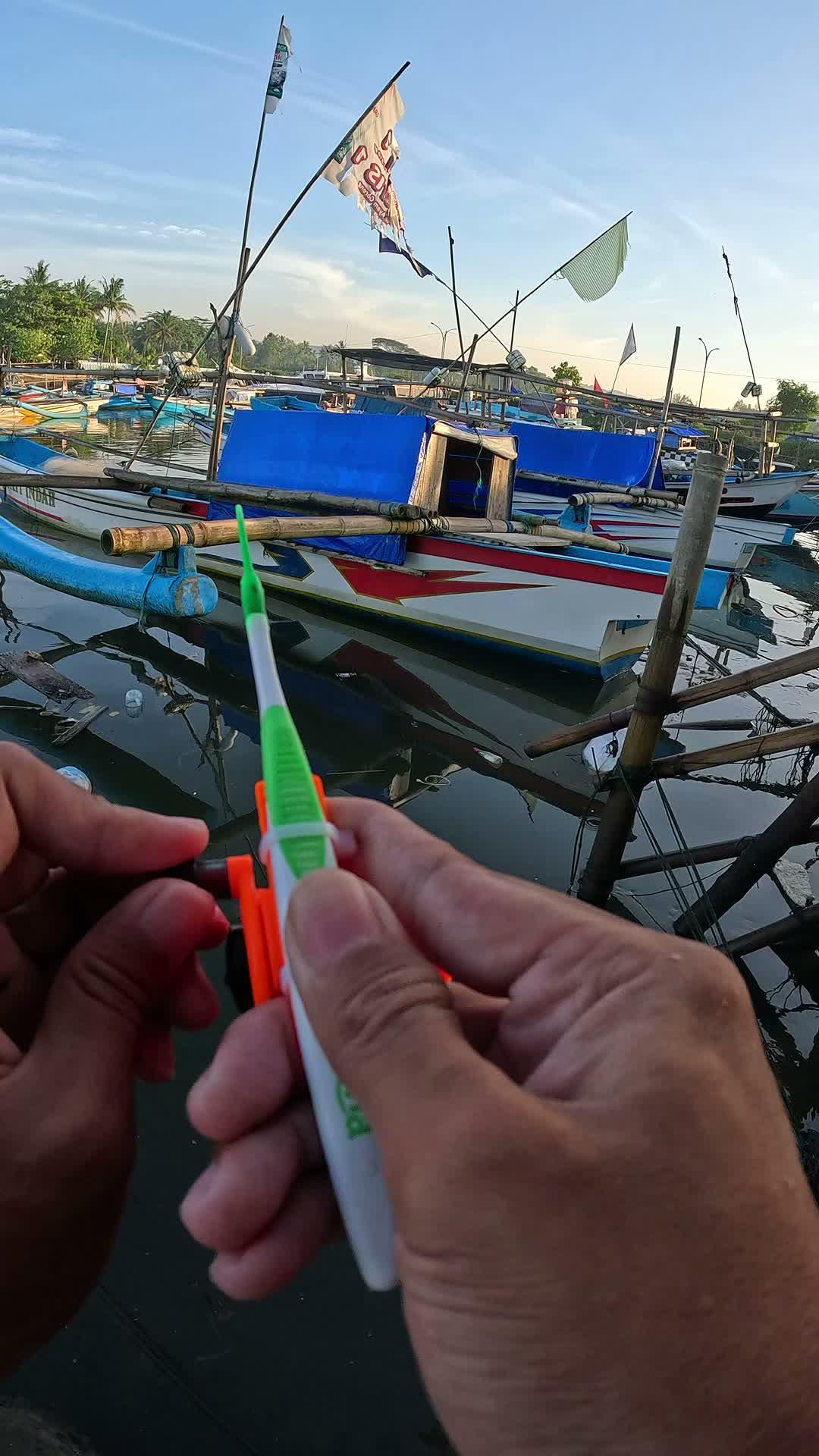 joran ku menangis gak kuat 🎣😭