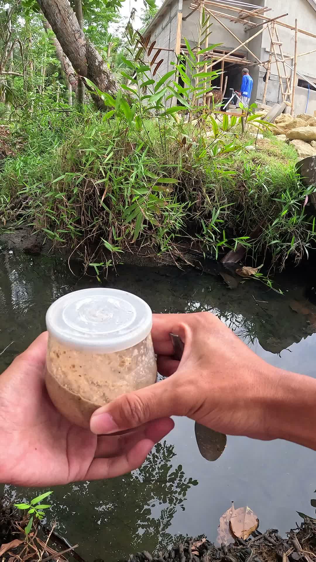 gacor banget teknik ini #mancing #fishing #shrimp #udang #nelayan #laut #jaring #ikan #reelsviral #animals #skill #fyp #trending