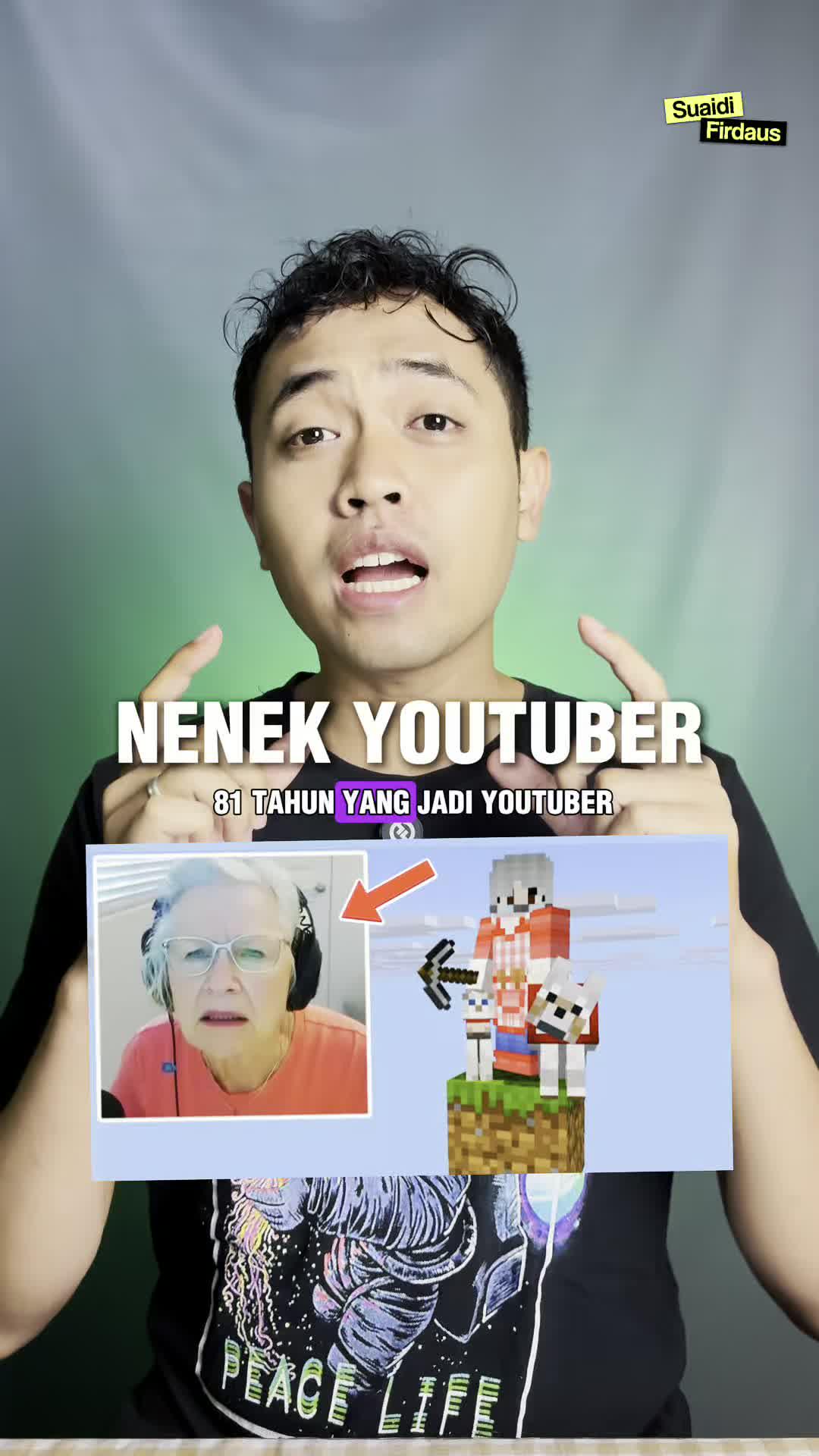 Sue Jacquot nenek berusia 81 tahun yang jadi YouTuber Gaming Minecraft demi selamatkan cucunya dari Kanker    #edukasi  #Minecraft 