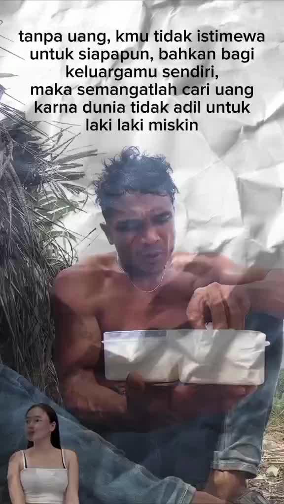 pengorbanan seorang laki laki rela kelaparan demi anak istri