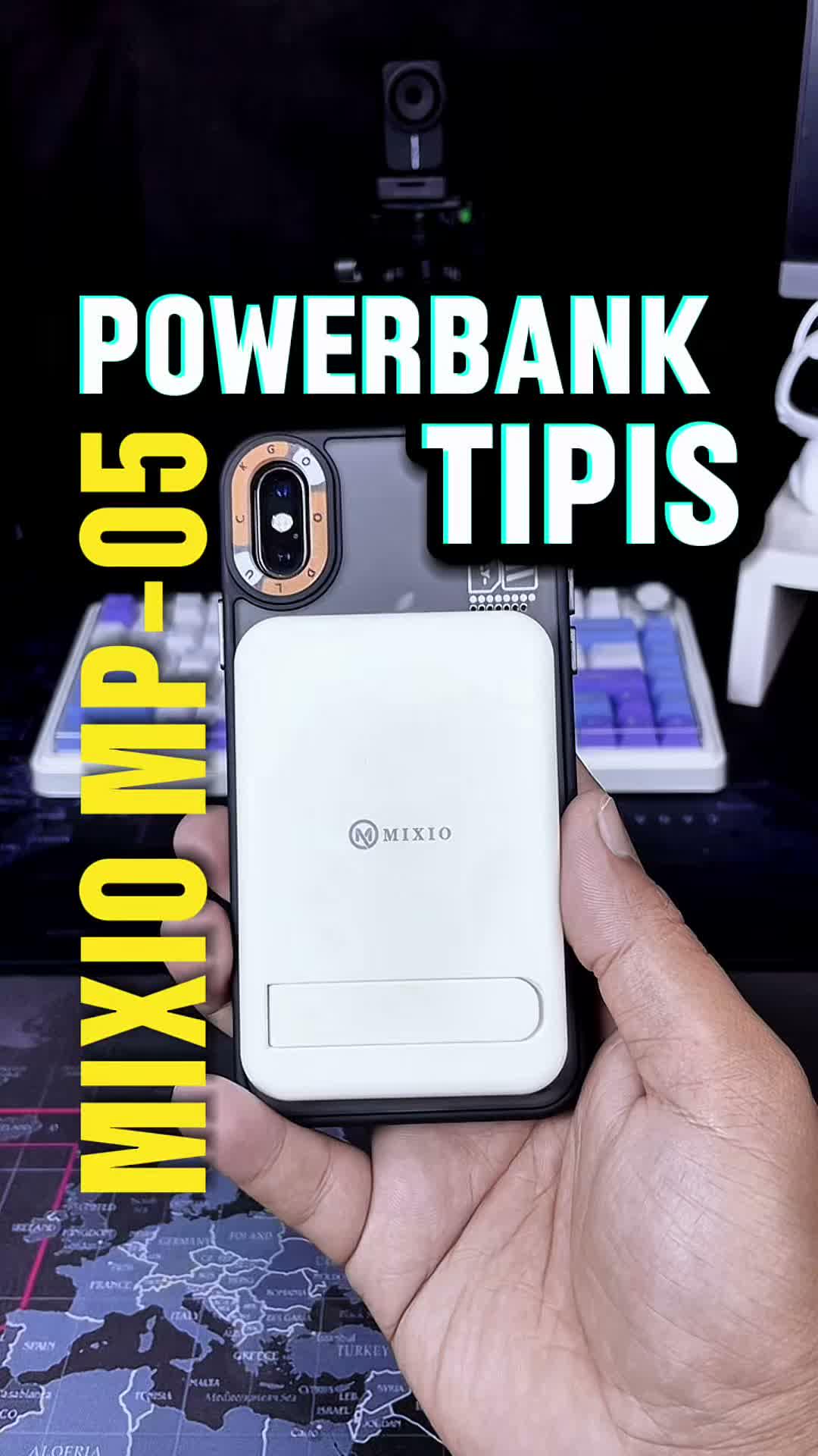 Rekomendasi powerbank slim dari MIXIO MP-05, yang simpel dibawa kemana aja.

#mixiomp05 #powerbankmixio #powerbankslim #powerbankiphone #pow