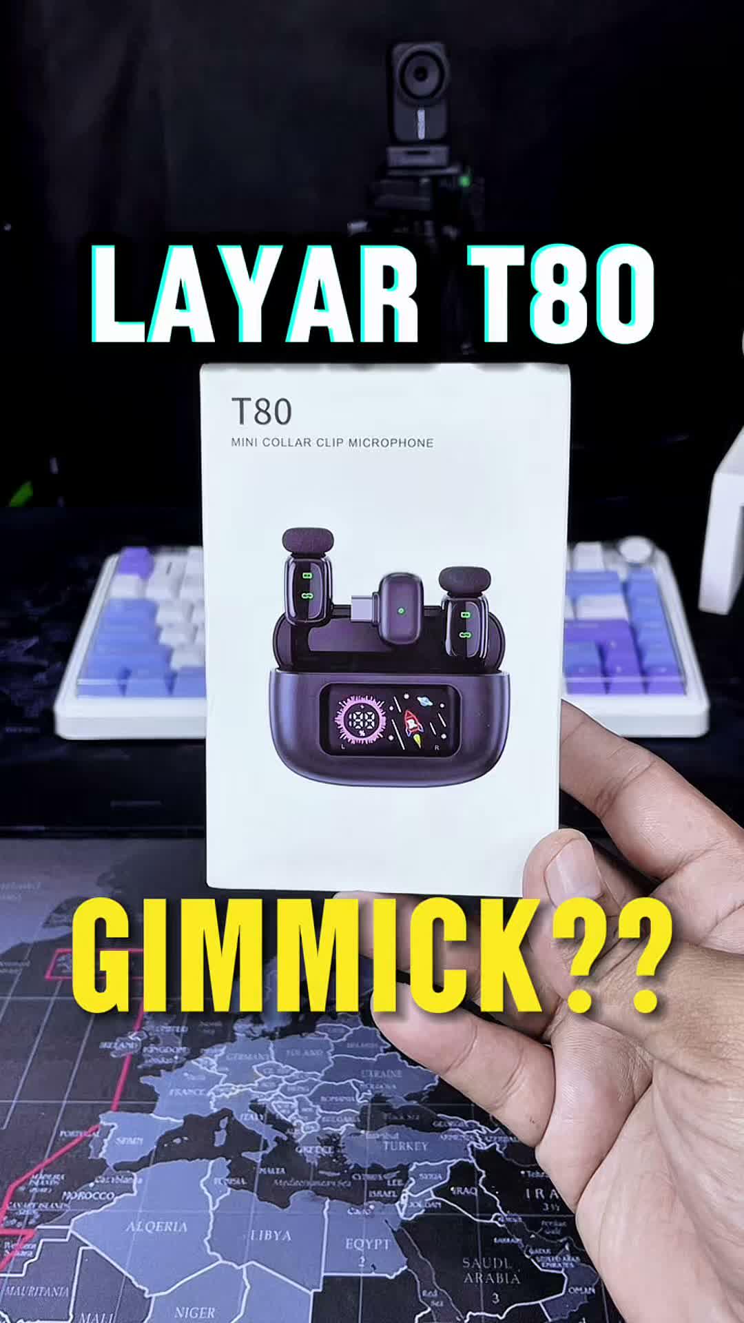 Layar di microphone NETPAC T80 apakah gimmick? Yuk simak videonya. 

#netpact80 #micwireless #microphone #mict80 