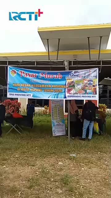 Jaga stabilitasi harga pangan, Disperindag Prov.NTT dan Bank Indonesia Cab.NTT gelar Pasar Murah.