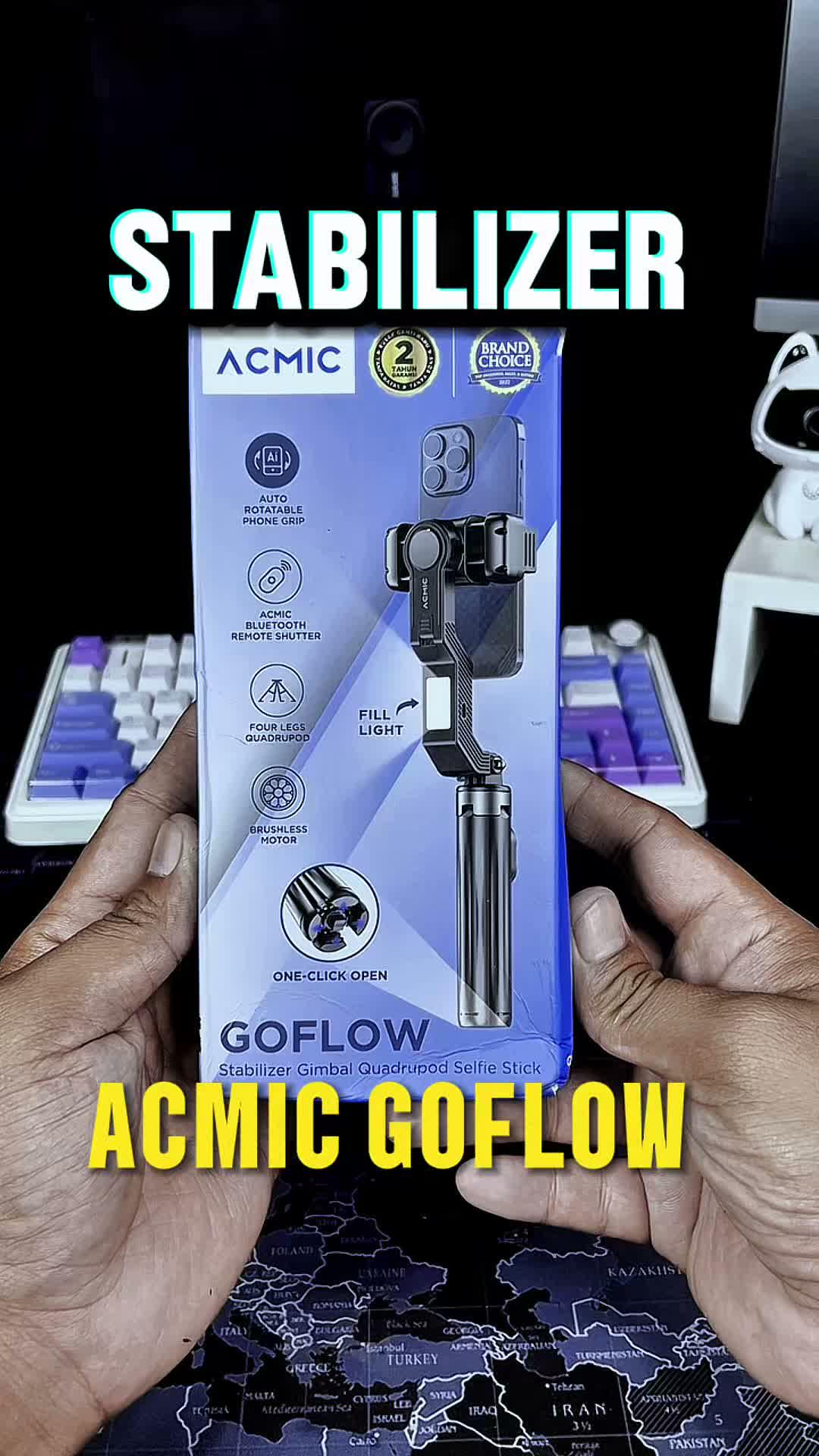 Rekomendasi gimbal stabilizer ACMIC GOFLOW, kunci membuat konten yang aestetic dan cinematic. 


#acmicgoflow #stabilizerhp #gimbalhp #acmic