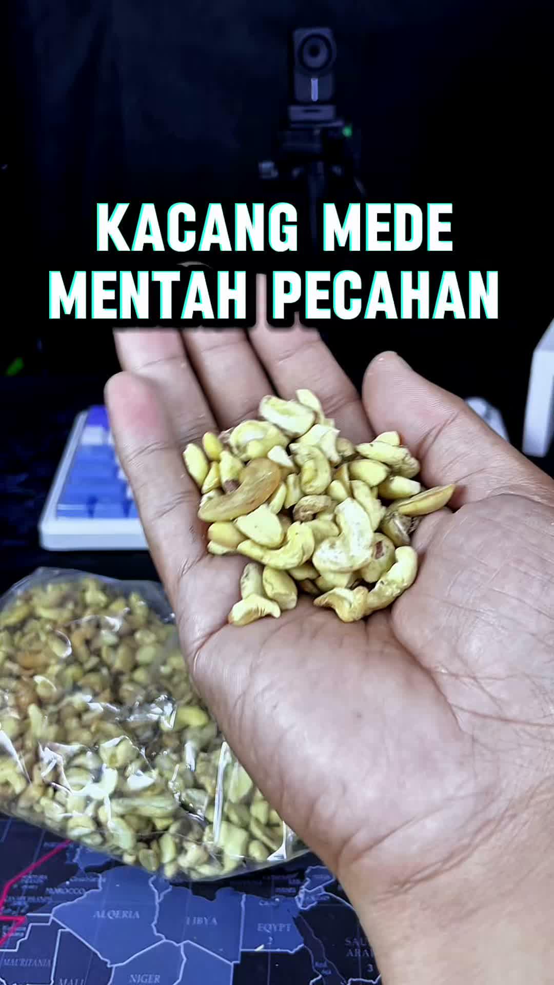 Rekomendasi kacang METE mentah pecahan, cocok banget dijadikan Snack di momen lebaran.

#kacangmete #kacangmetepecahan #kacangmetesuper #kac