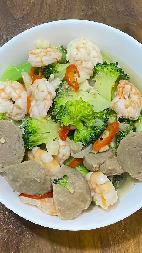 Tumis Udang Brokoli 😍😍