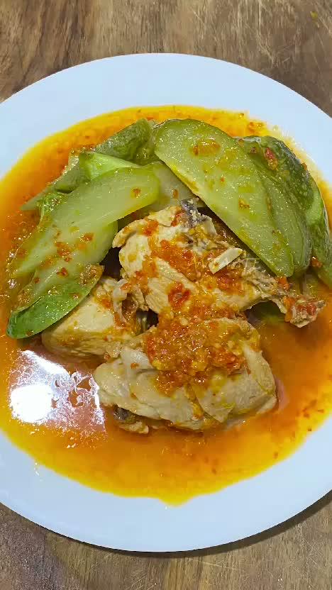 Tumis Ayam Labu