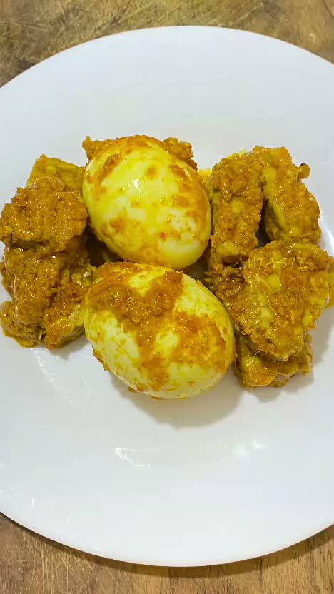 Gulai Tempe Telur 😍😍