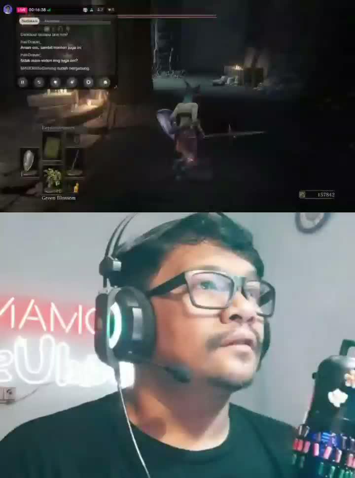 seru nya live semalem.. makasih yg udah kirim gift,, #live #gaming