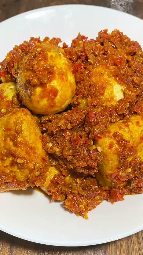 Tahu Telur Sambal Terasi 😍😍