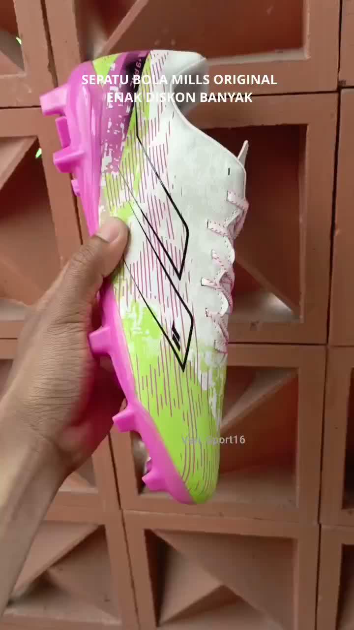 DISKON GEDE SEPATU BOLA!! 
MILLS XYCLOPS SPEEDFREAK 1.2 PRIME FG.
Rp.399.000 JADI Rp.305.000.

VERI SPORT ORIGINAL GAK HARUS MAHAL!!! 

#tim