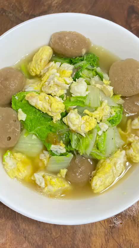 Sop Sawi Bakso