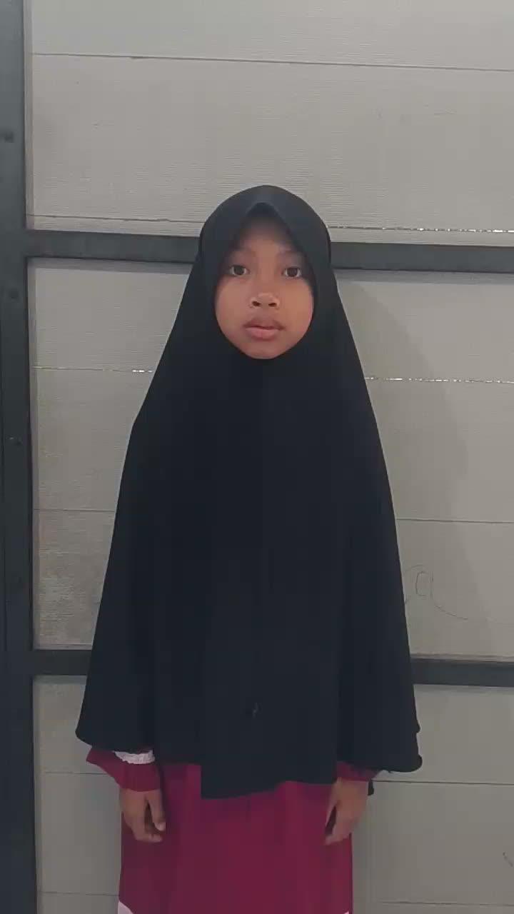 HAFIZ2027 UMNIYATUL HUSNA BEKASI 10 Tahun  Jumlah Hafalan 3 Juz Al-Qur'an.
  #hafizindonesia2027 
#CintaAlQuran 

