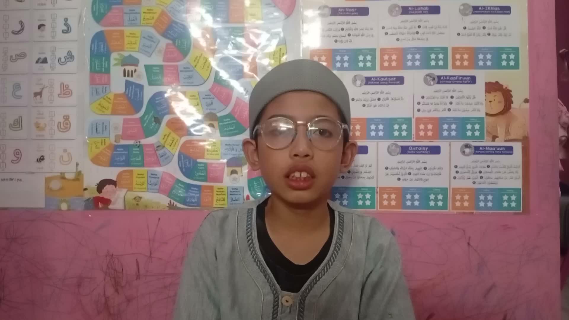 HAFIZ2027 Muhammad Azzam Zuhelmi Kota Banda Lampung 9 Tahun 8 Juz