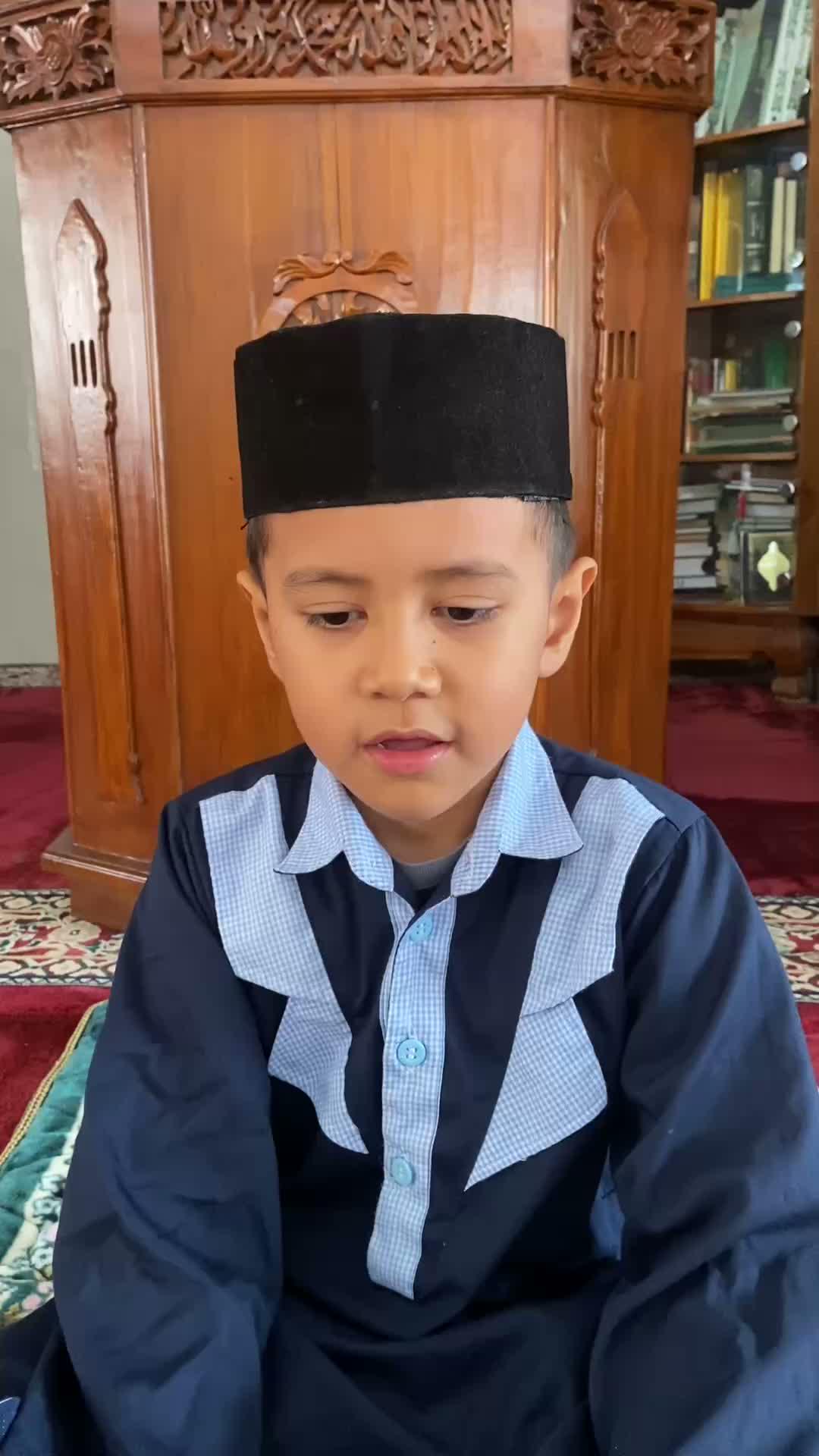 HAFIZ2027 SULTAN YILDIRIM BAYEZID AZHAR BEKASI 8 Tahun Jumlah Hafalan 4.5 Juz #hafiz2027 #hafiz2027_bayezid 