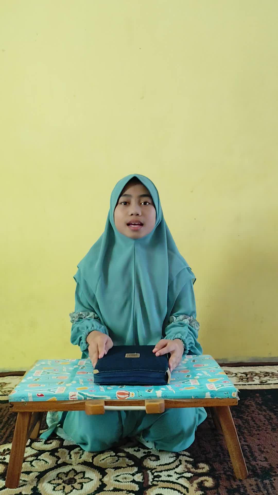 HAFIZ2027 AVIKA ZAHARA dari padang provinsi SUMBAR usia 11thn jumlah hafalan 7 juz Al-qur'an 