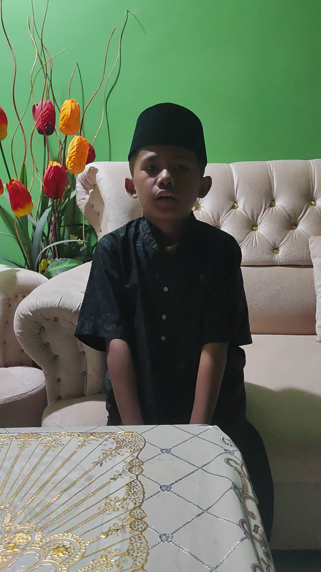 Hafiz 2027 IZZULHAQ FATHURAHMAN Kita Baubau 10Tahun 4Juz